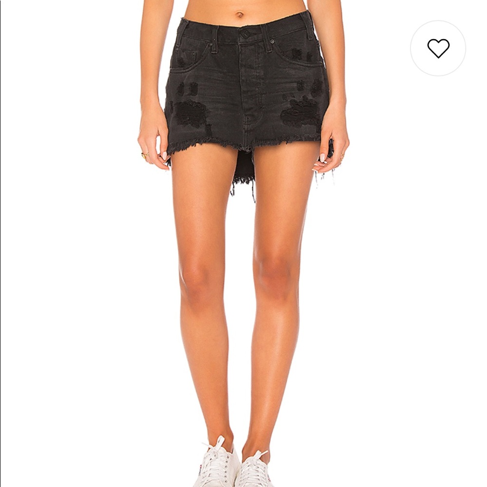 One Teaspoon Junkyard Skirt size 22